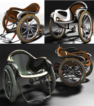 Sidewinder, le Harley Davidson autoproclame du fauteuil roulant
