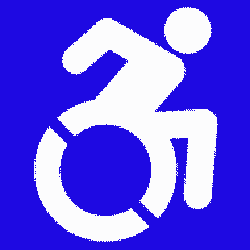 Le nouveau logo pour personnes handicapÃ©es Ã  New-York USA