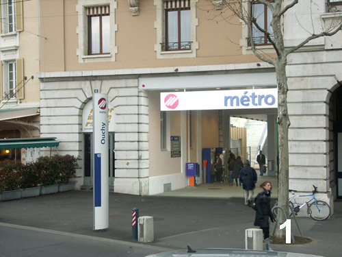 Station M�tro M2 Ouchy